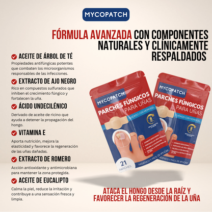 MycoPatch™ - Recupera tus uñas con la fuerza de la ciencia y la naturaleza