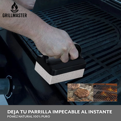 GrillMaster™ – Piedra que deja tu parrilla impecable
