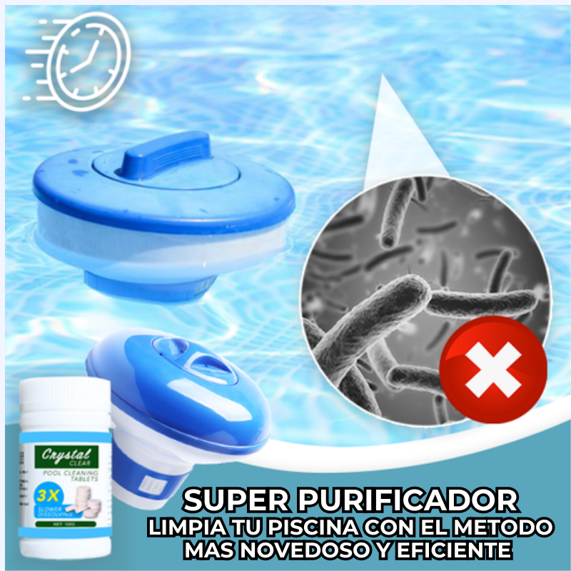 Poolclean™ - TABLETAS PARA LIMPIEZA DE PISCINAS