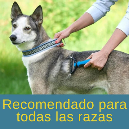 Peine corta nudos para perros y gatos