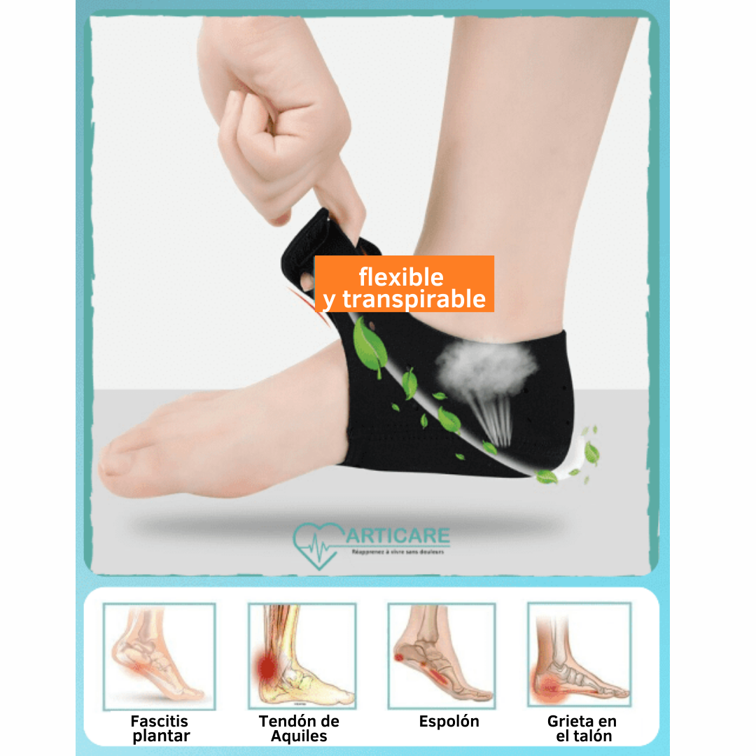 ArtiCare™ - Plantillas protectoras de talón (talla única ajustable)